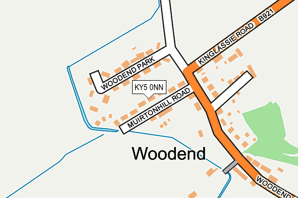 KY5 0NN map - OS OpenMap – Local (Ordnance Survey)