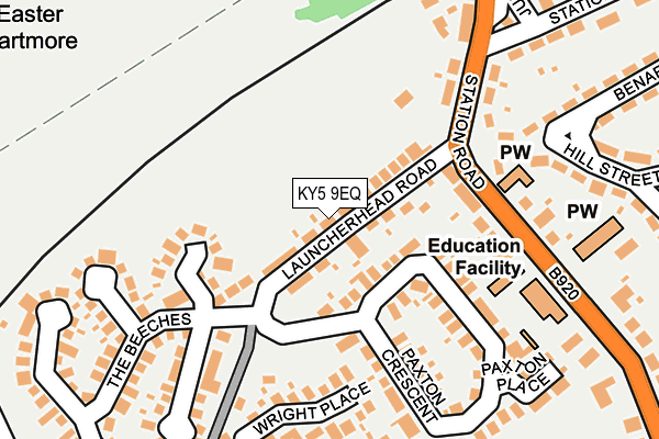 Map of LOCHSIDE PROPERTY LIMITED at local scale