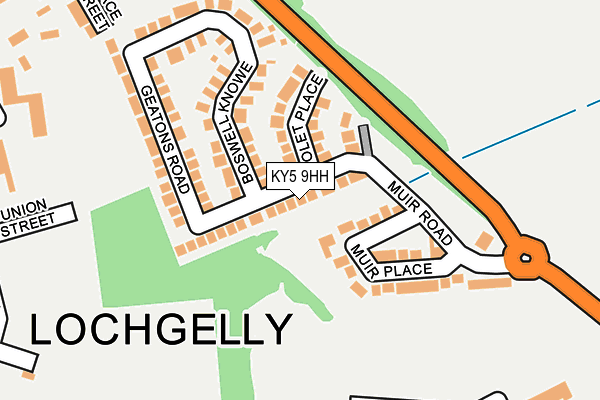 Map of MPH HOME LTD at local scale