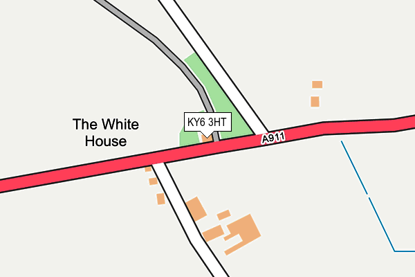 KY6 3HT map - OS OpenMap – Local (Ordnance Survey)