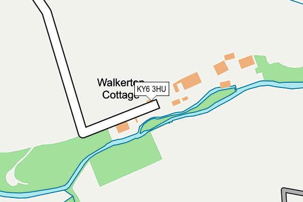 KY6 3HU map - OS OpenMap – Local (Ordnance Survey)