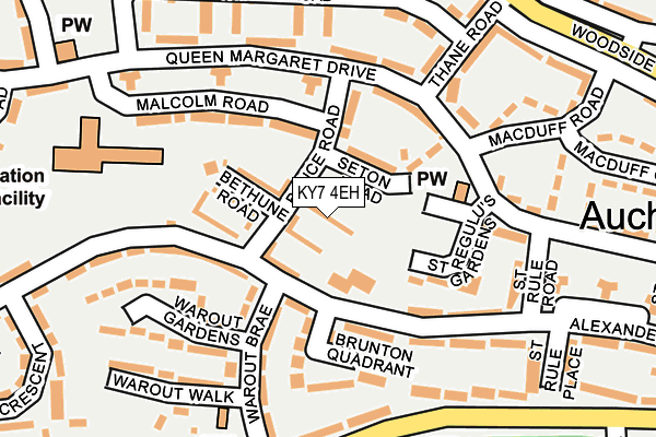 KY7 4EH map - OS OpenMap – Local (Ordnance Survey)