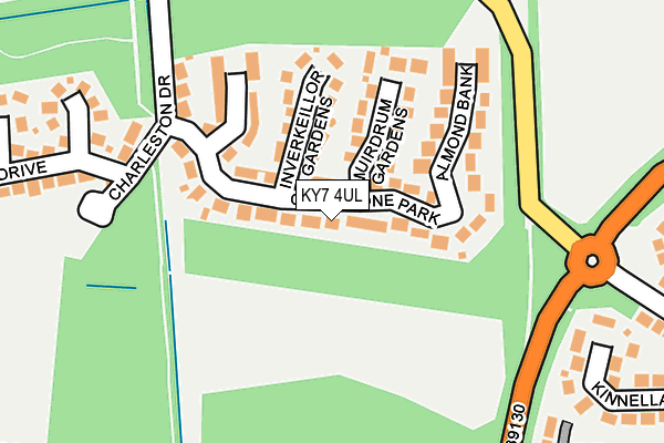 KY7 4UL map - OS OpenMap – Local (Ordnance Survey)