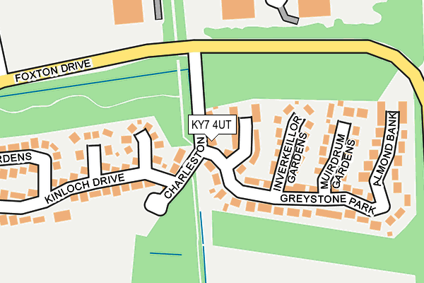 KY7 4UT map - OS OpenMap – Local (Ordnance Survey)