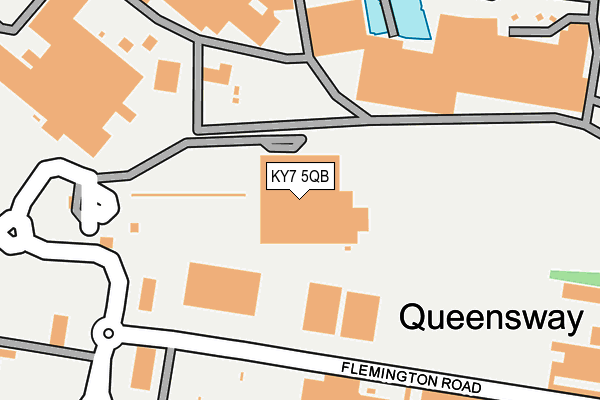 KY7 5QB map - OS OpenMap – Local (Ordnance Survey)