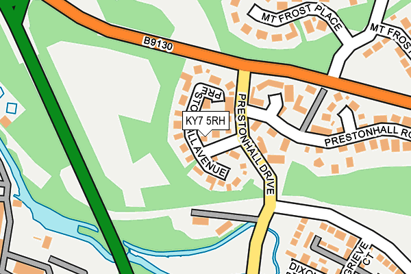 KY7 5RH map - OS OpenMap – Local (Ordnance Survey)