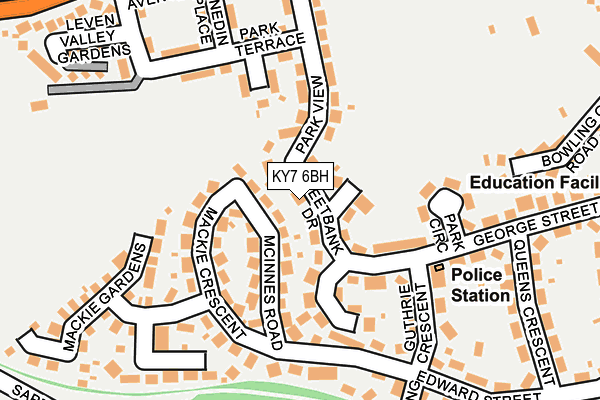 KY7 6BH map - OS OpenMap – Local (Ordnance Survey)
