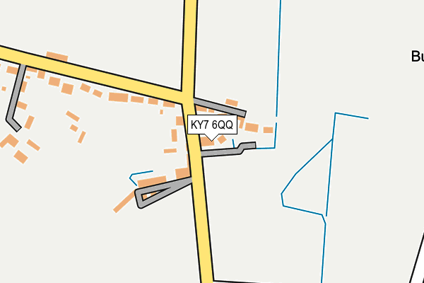 KY7 6QQ map - OS OpenMap – Local (Ordnance Survey)