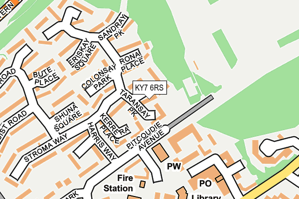 Map of LBD PUBS LTD at local scale