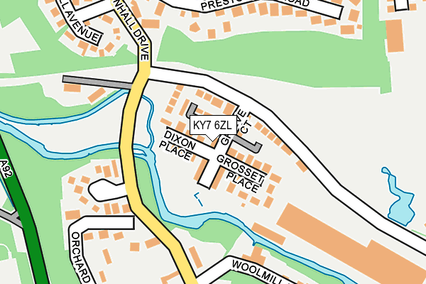 KY7 6ZL map - OS OpenMap – Local (Ordnance Survey)