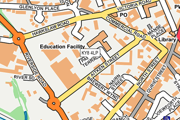 KY8 4LP map - OS OpenMap – Local (Ordnance Survey)