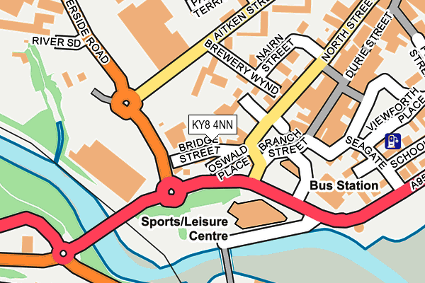 KY8 4NN map - OS OpenMap – Local (Ordnance Survey)