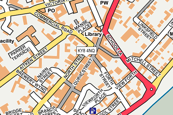 KY8 4NQ map - OS OpenMap – Local (Ordnance Survey)