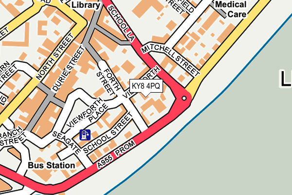 KY8 4PQ map - OS OpenMap – Local (Ordnance Survey)