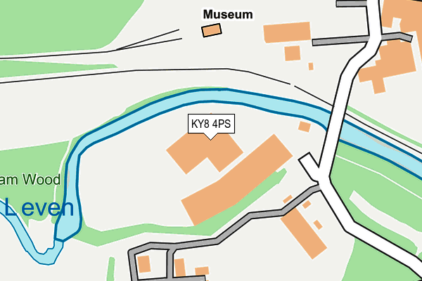 KY8 4PS map - OS OpenMap – Local (Ordnance Survey)