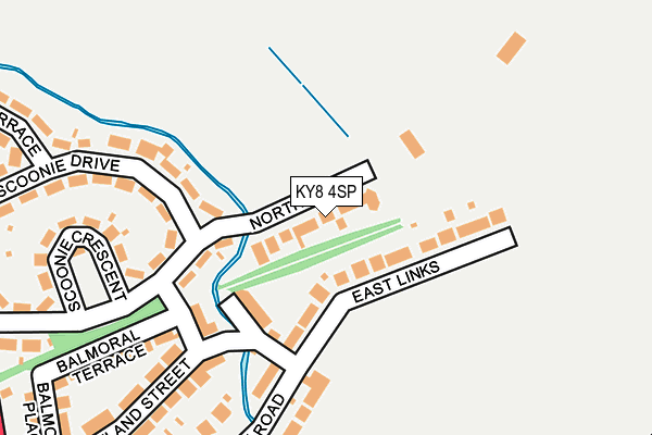 KY8 4SP map - OS OpenMap – Local (Ordnance Survey)