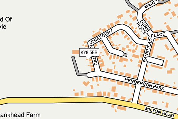 KY8 5EB map - OS OpenMap – Local (Ordnance Survey)