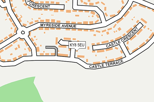 KY8 5EU map - OS OpenMap – Local (Ordnance Survey)