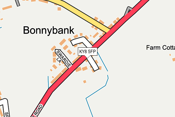 KY8 5FP map - OS OpenMap – Local (Ordnance Survey)