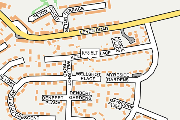 KY8 5LT map - OS OpenMap – Local (Ordnance Survey)