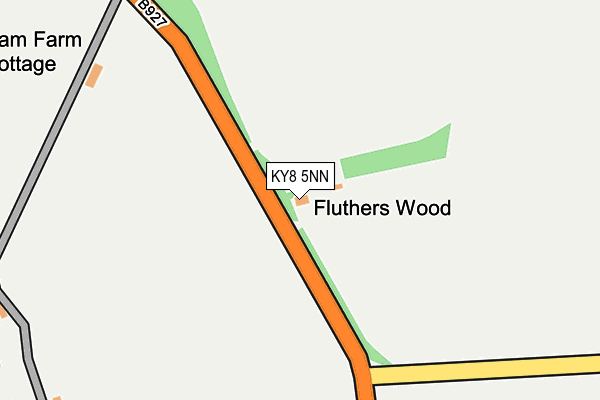 KY8 5NN map - OS OpenMap – Local (Ordnance Survey)