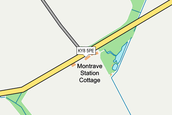 KY8 5PE map - OS OpenMap – Local (Ordnance Survey)