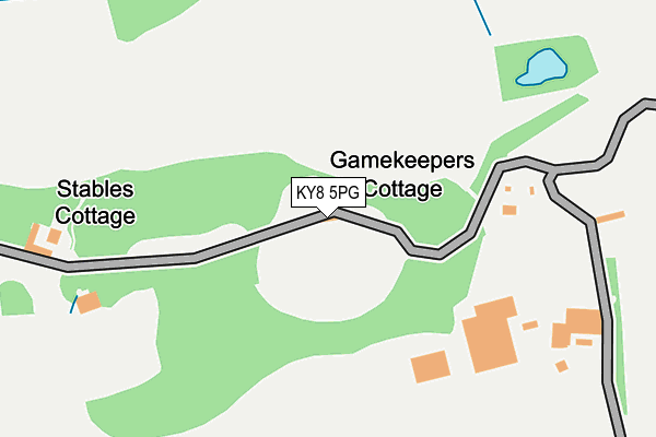 KY8 5PG map - OS OpenMap – Local (Ordnance Survey)