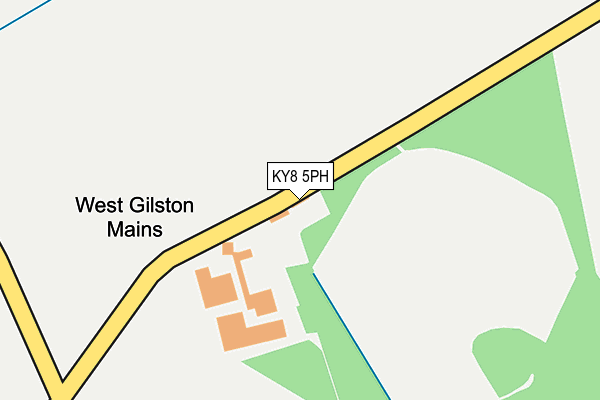 KY8 5PH map - OS OpenMap – Local (Ordnance Survey)