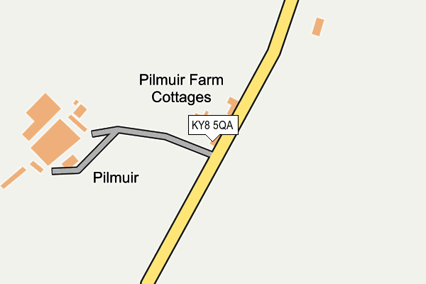 KY8 5QA map - OS OpenMap – Local (Ordnance Survey)