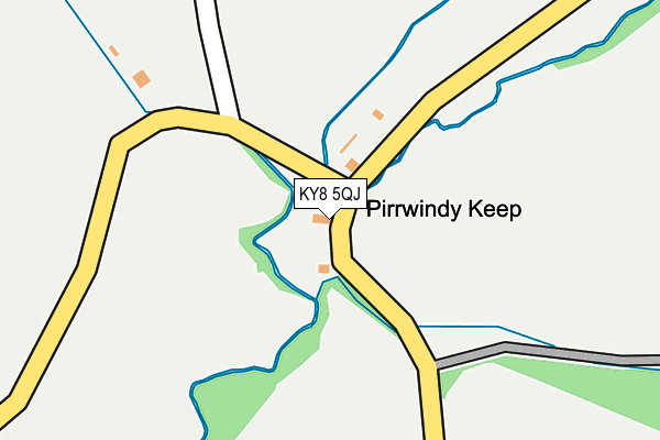 KY8 5QJ map - OS OpenMap – Local (Ordnance Survey)