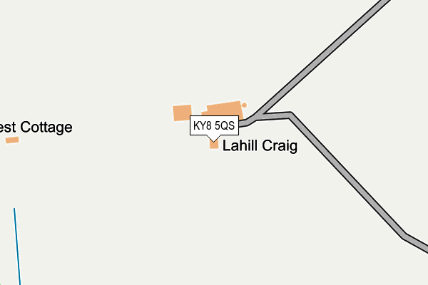 KY8 5QS map - OS OpenMap – Local (Ordnance Survey)