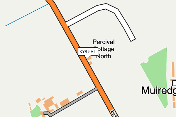 KY8 5RT map - OS OpenMap – Local (Ordnance Survey)