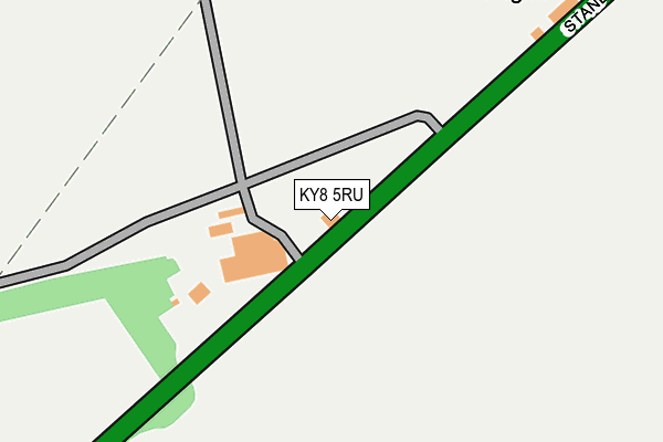 KY8 5RU map - OS OpenMap – Local (Ordnance Survey)