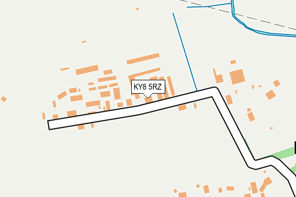 KY8 5RZ map - OS OpenMap – Local (Ordnance Survey)