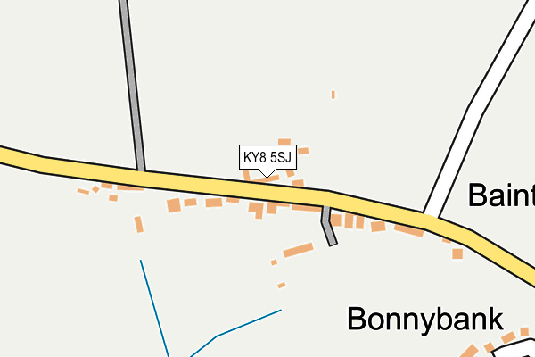 KY8 5SJ map - OS OpenMap – Local (Ordnance Survey)