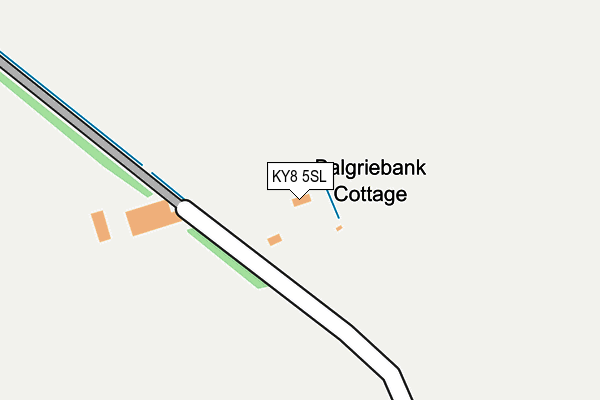 KY8 5SL map - OS OpenMap – Local (Ordnance Survey)