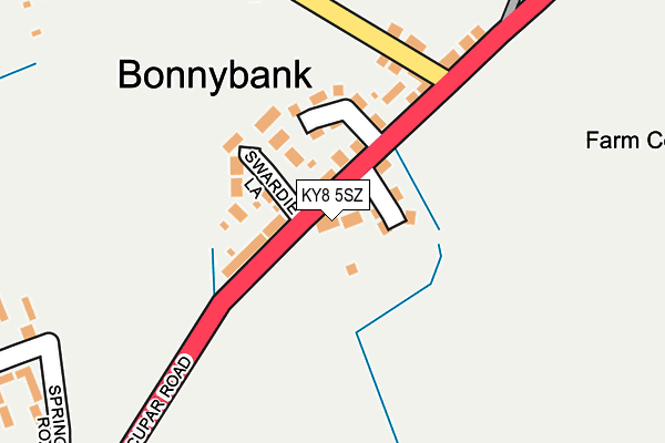 KY8 5SZ map - OS OpenMap – Local (Ordnance Survey)