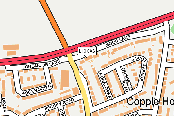 L10 0AS map - OS OpenMap – Local (Ordnance Survey)