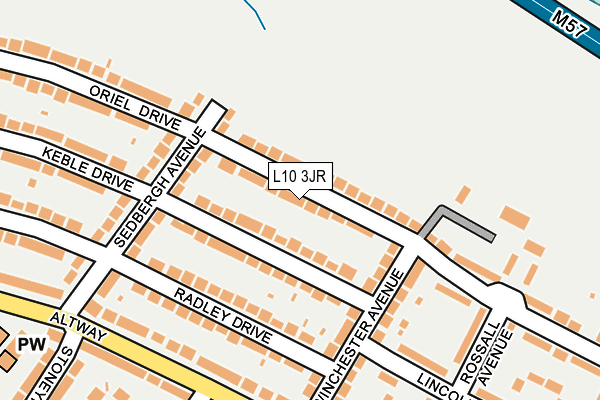 L10 3JR map - OS OpenMap – Local (Ordnance Survey)