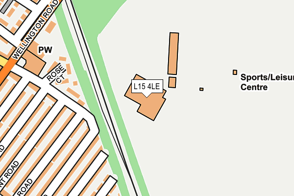 L15 4LE map - OS OpenMap – Local (Ordnance Survey)