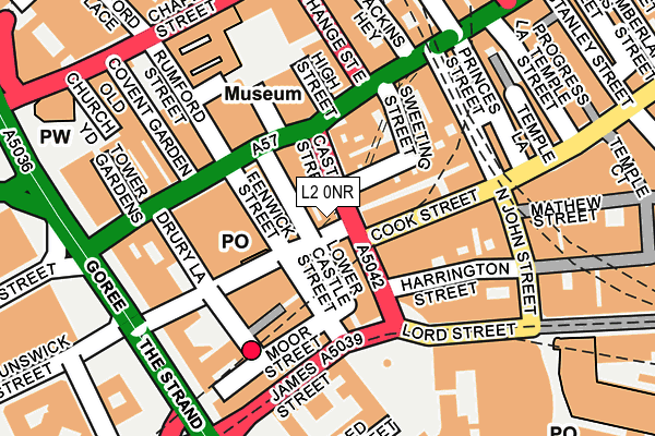 L2 0NR map - OS OpenMap – Local (Ordnance Survey)