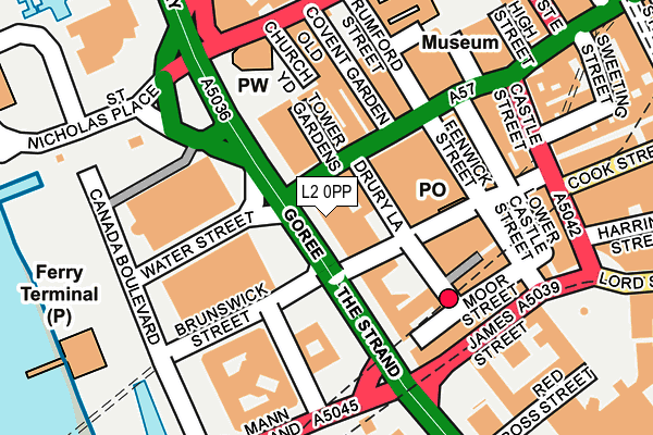 L2 0PP map - OS OpenMap – Local (Ordnance Survey)