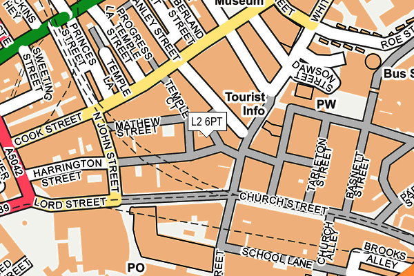 L2 6PT map - OS OpenMap – Local (Ordnance Survey)