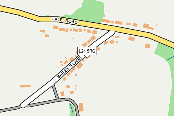 L24 5RG map - OS OpenMap – Local (Ordnance Survey)