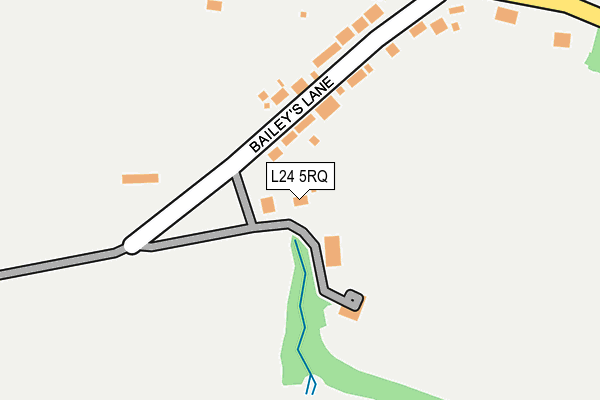 L24 5RQ map - OS OpenMap – Local (Ordnance Survey)