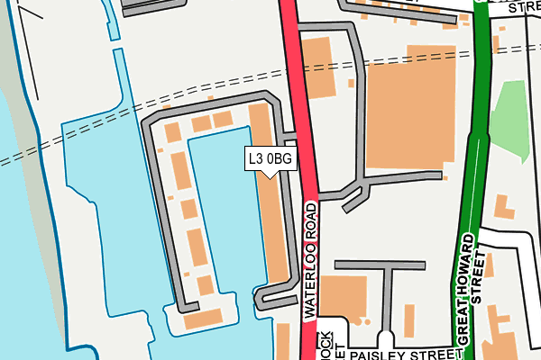 L3 0BG map - OS OpenMap – Local (Ordnance Survey)