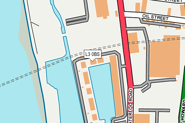 L3 0BS map - OS OpenMap – Local (Ordnance Survey)