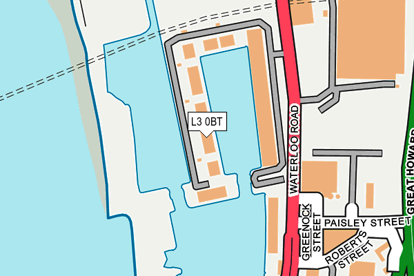 L3 0BT map - OS OpenMap – Local (Ordnance Survey)