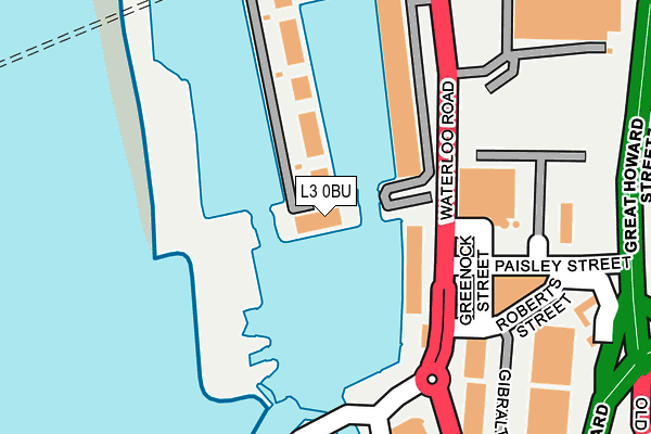L3 0BU map - OS OpenMap – Local (Ordnance Survey)