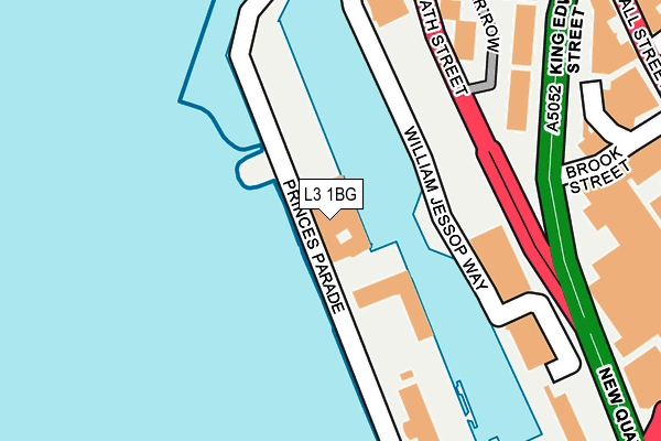 L3 1BG map - OS OpenMap – Local (Ordnance Survey)